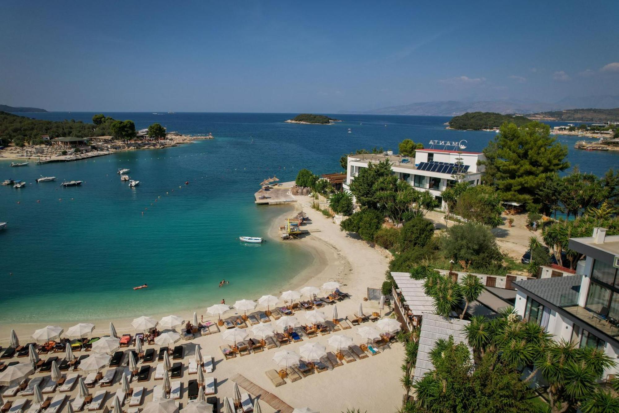 Hotel Denoel Ksamil Exterior foto