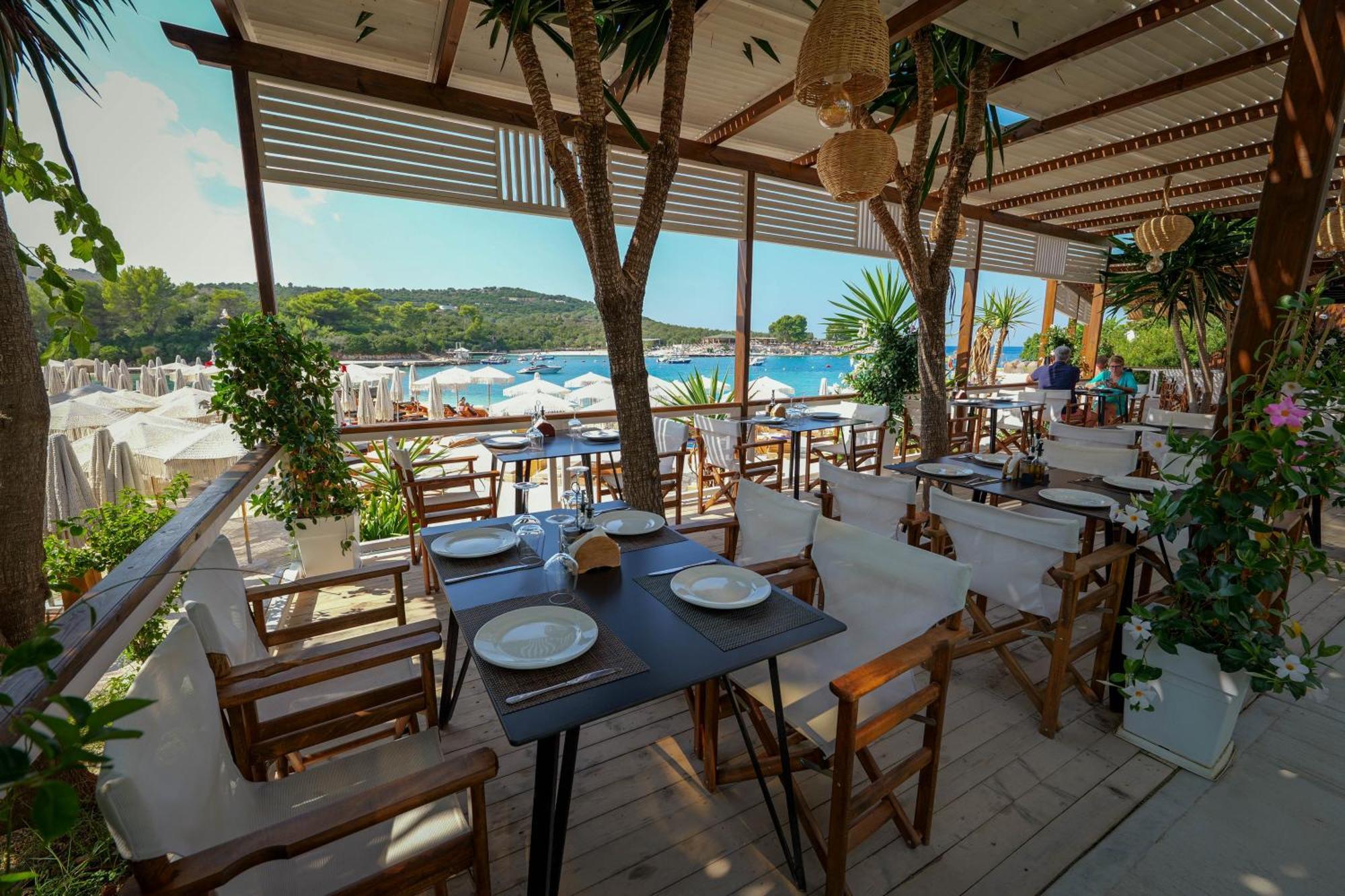 Hotel Denoel Ksamil Exterior foto