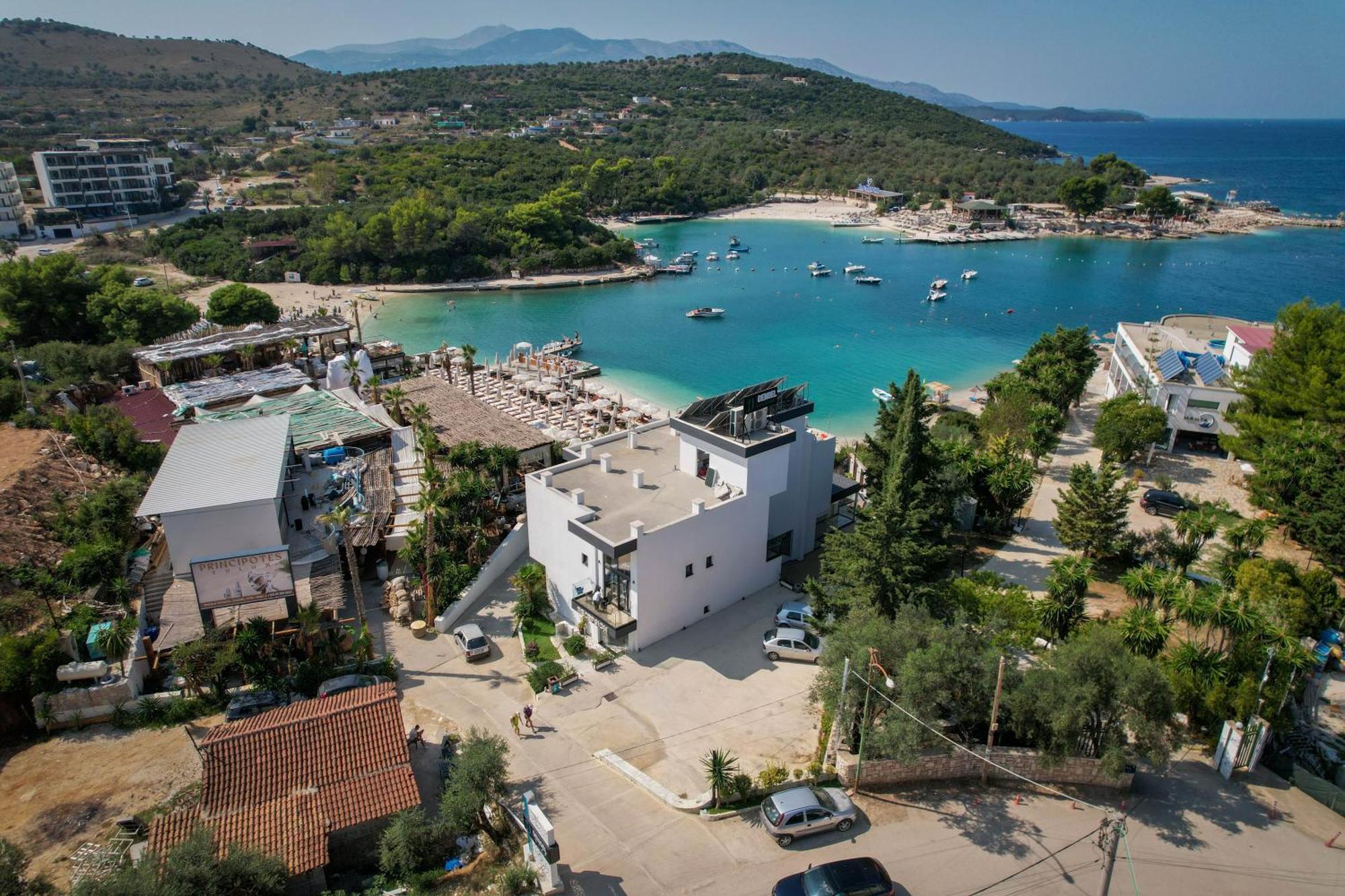 Hotel Denoel Ksamil Exterior foto