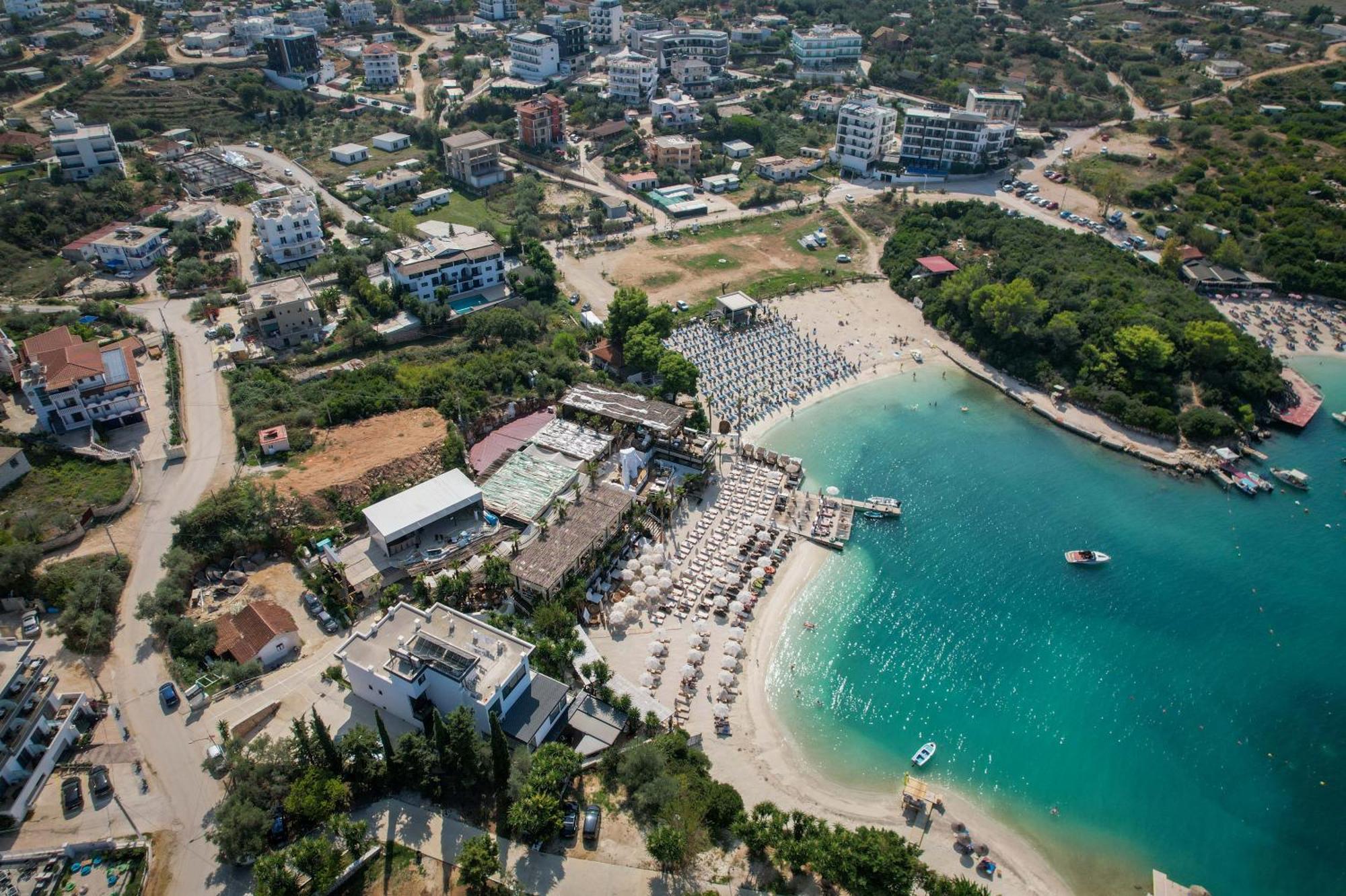 Hotel Denoel Ksamil Exterior foto
