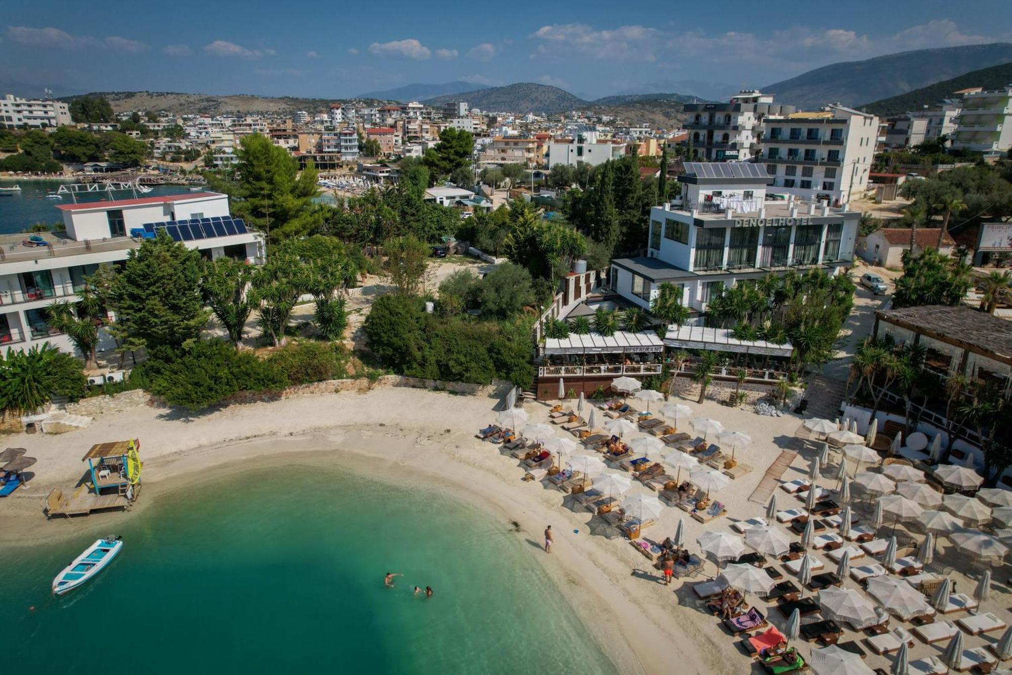Hotel Denoel Ksamil Exterior foto