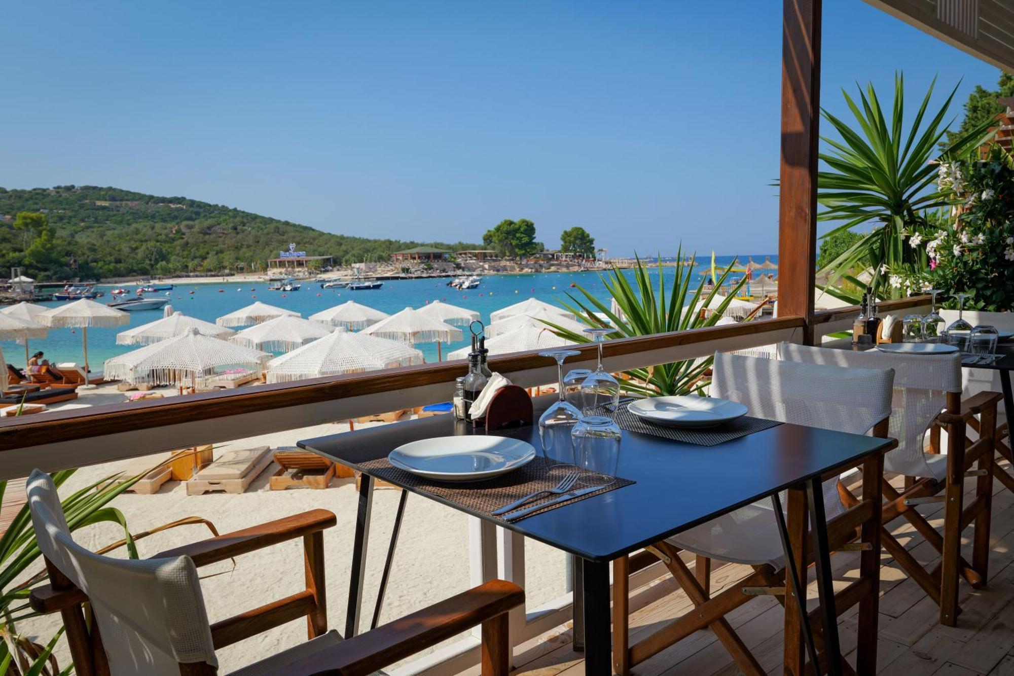 Hotel Denoel Ksamil Exterior foto