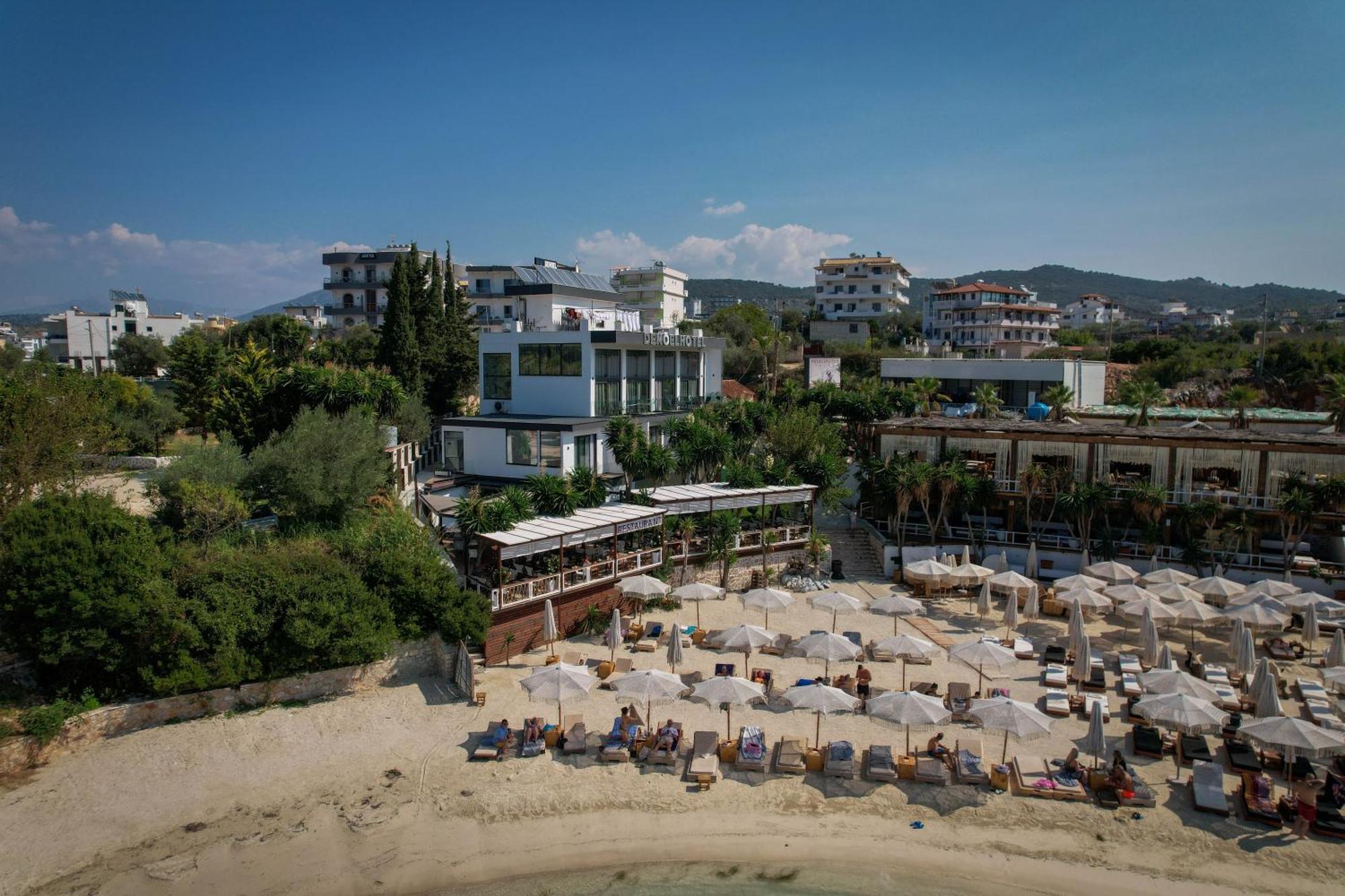 Hotel Denoel Ksamil Exterior foto